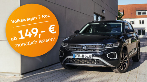 Volkswagen T-Roc ab 149€ mtl. leasen¹