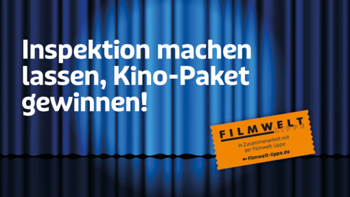 GEWINNEN SIE EINS VON FÜNF KINO-PAKETEN!